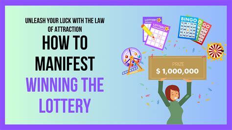 manifest the lottery|How to Manifest Winning the Lottery with the Law of .